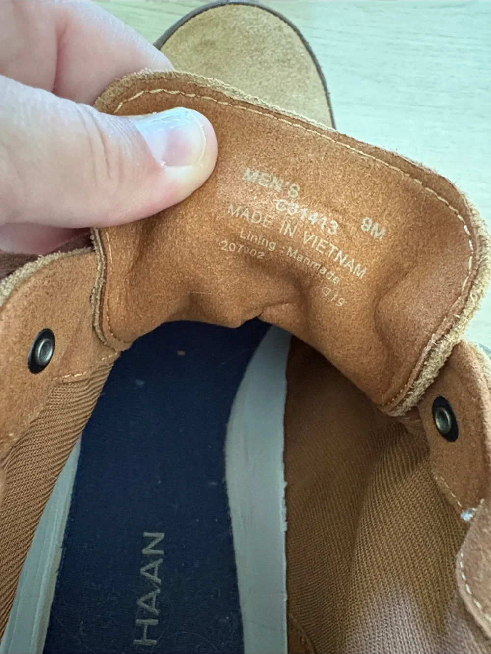 Cole Haan Men's Suede Chukka Boots in Tan and Brown